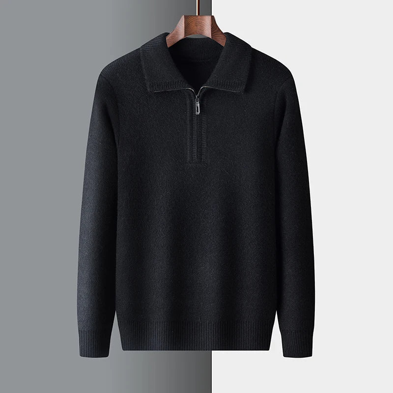 Highlands Classic Woll-Zip-Pullover