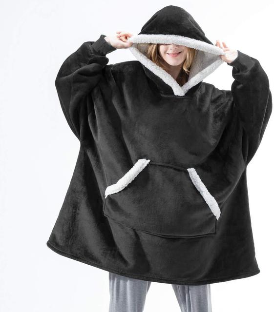 SherpaComfort XXL Hoodie | Extra warme Sherpa-Fleece für ultimativen Komfort