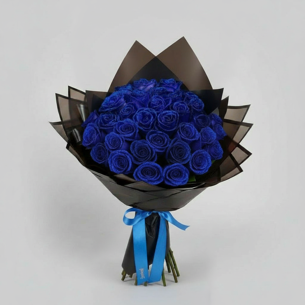 Ripob | Ewige Glitzerrose | Handgemachte dekorative Kunstblume | Funkelndes Kristall-Finish | Exklusives Geschenkset für besondere Anlässe | Langlebig & Pflegefrei