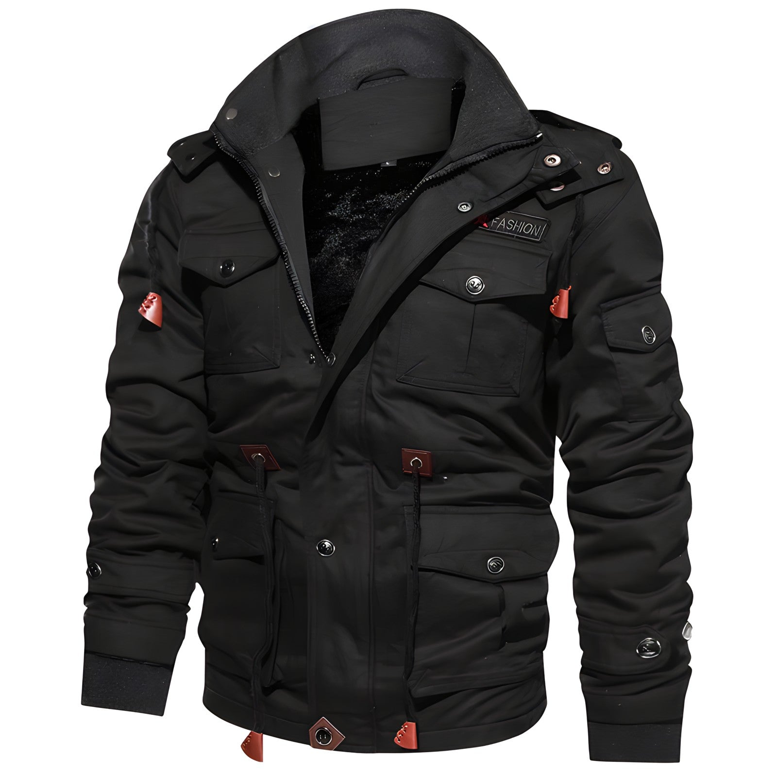Herren Taktische Outdoor-Jacke – Mehrere Taschen und warm für den täglichen Gebrauch