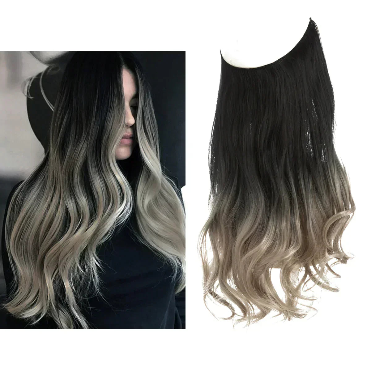 SecretHair | Premium Echthaar-Extensions | 100% REMY-Qualität | Nahtloses Volumen & Länge | Natürlicher Glanz | Hitzebeständig & Langlebig