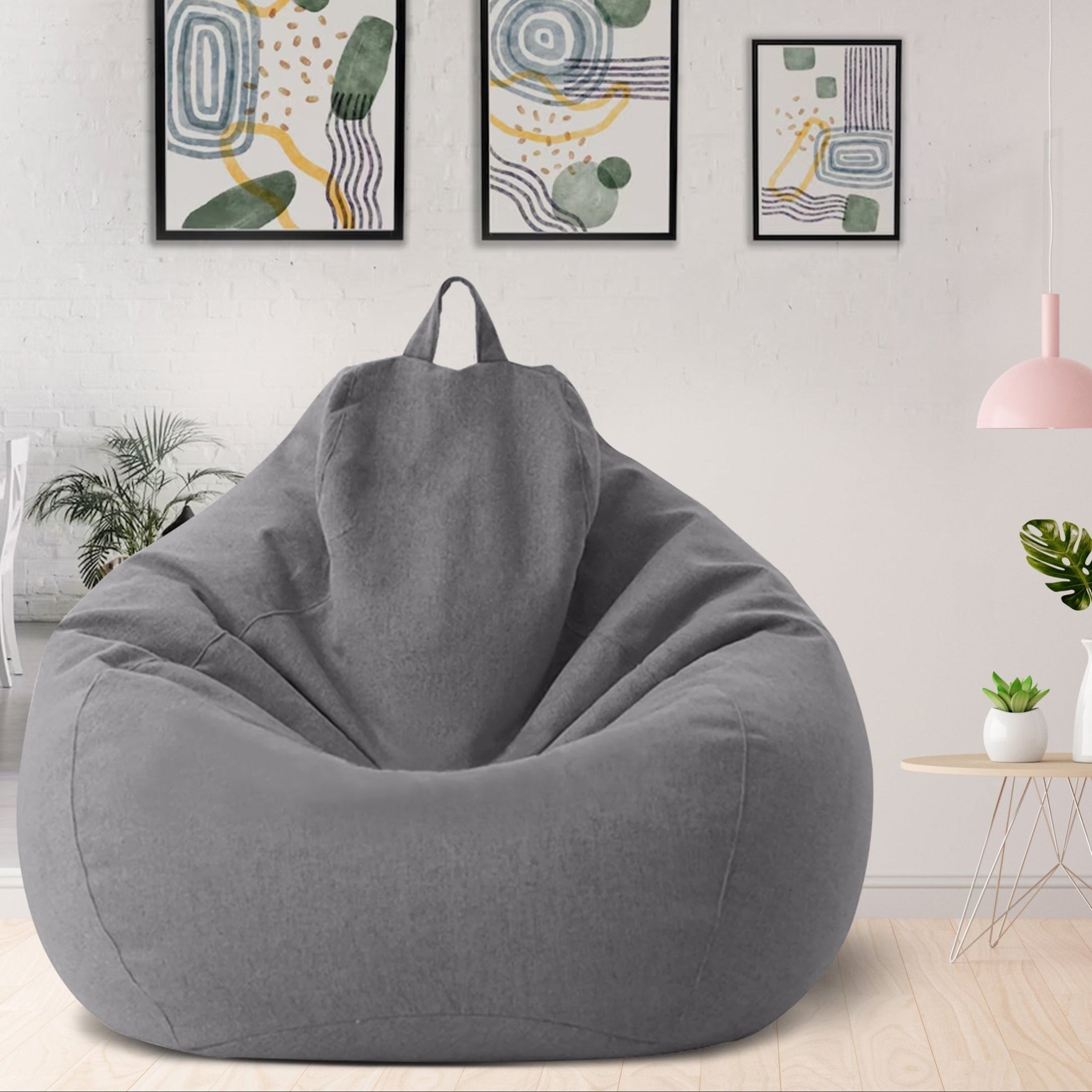 Sitzsack Wohnzimmer Ergonomischer Komfort Entspannung zu Hause