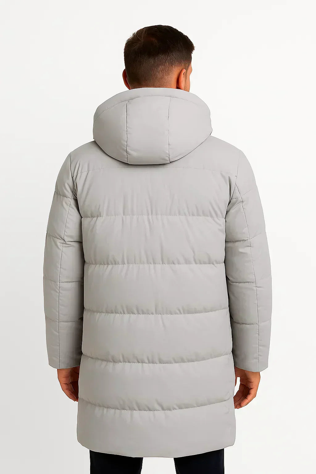 Herren Wasserfester Pufferjacke – Isolierter Wintermantel