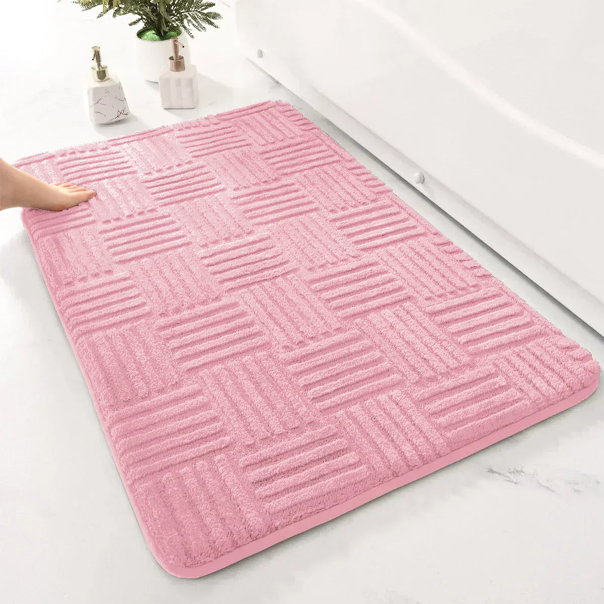 Badezimmermatte | Rutschfeste Badematte & Duschmatte | Badezimmerteppich | AquaTritt