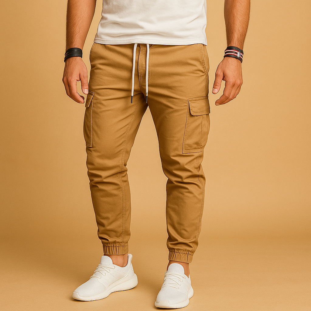 Herren Cargo-Hosen mit mehreren Taschen – Langlebiges & Funktionales Design