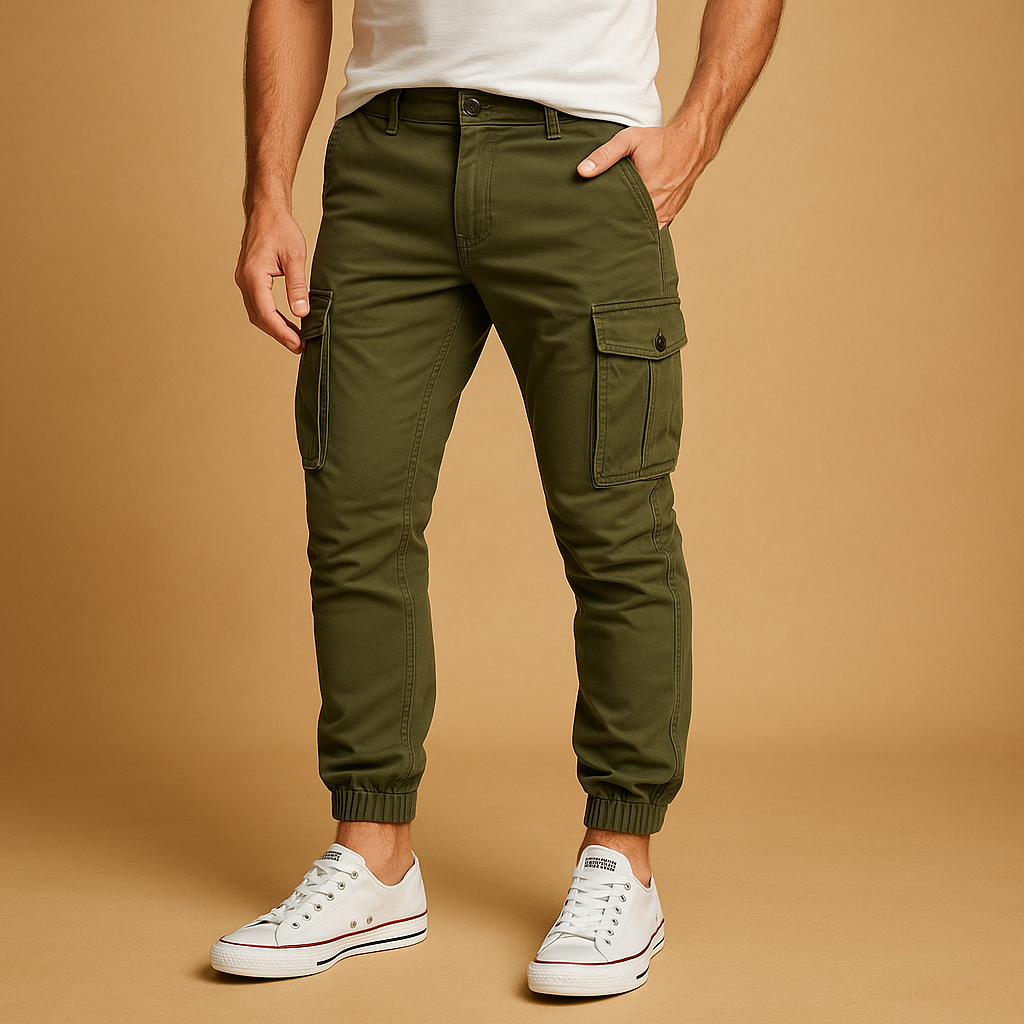 Herren Cargo-Hosen mit mehreren Taschen – Langlebiges & Funktionales Design