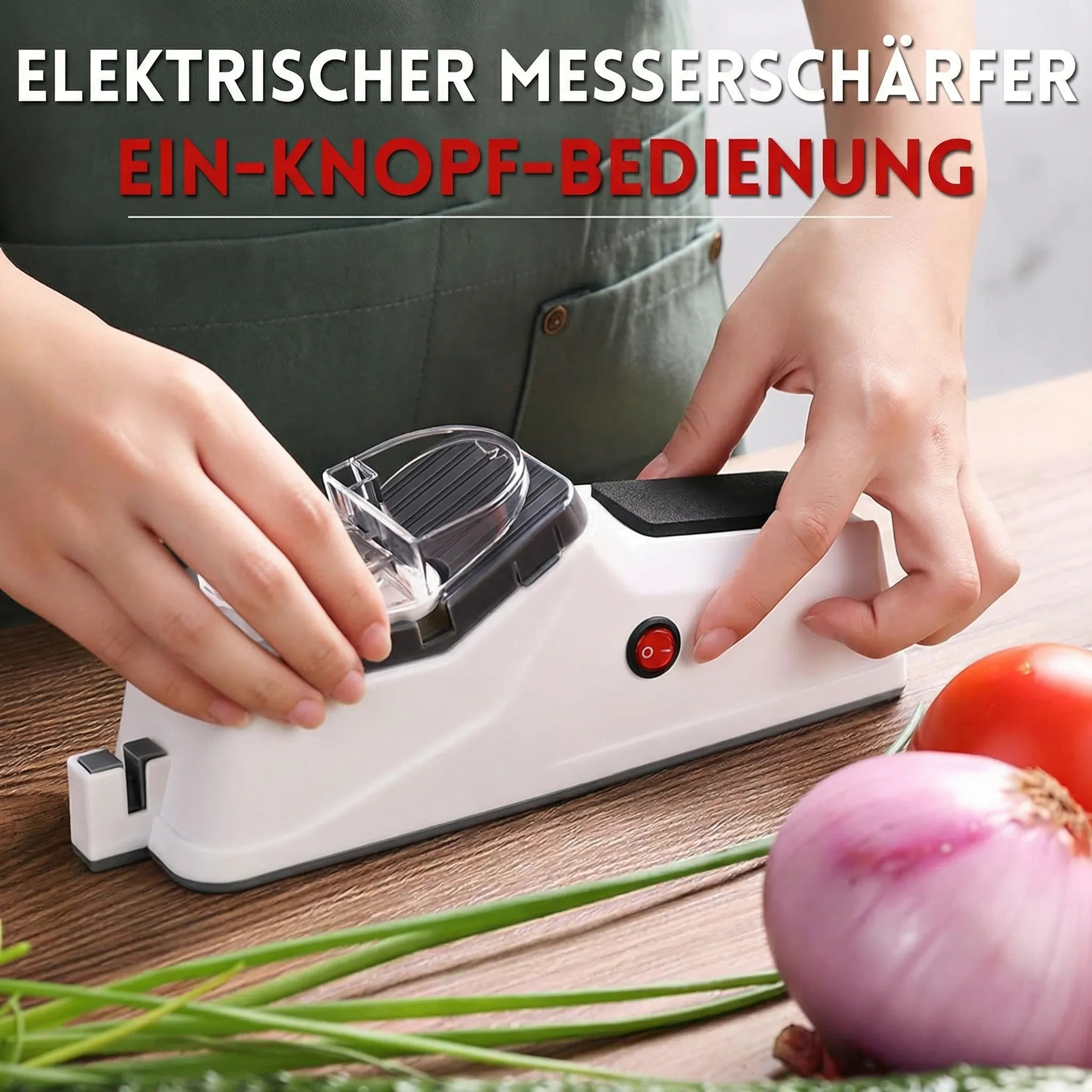 Elektrischer Messerschärfer | Einfaches Messerschärfen | Messerschärfgerät | SharpFix