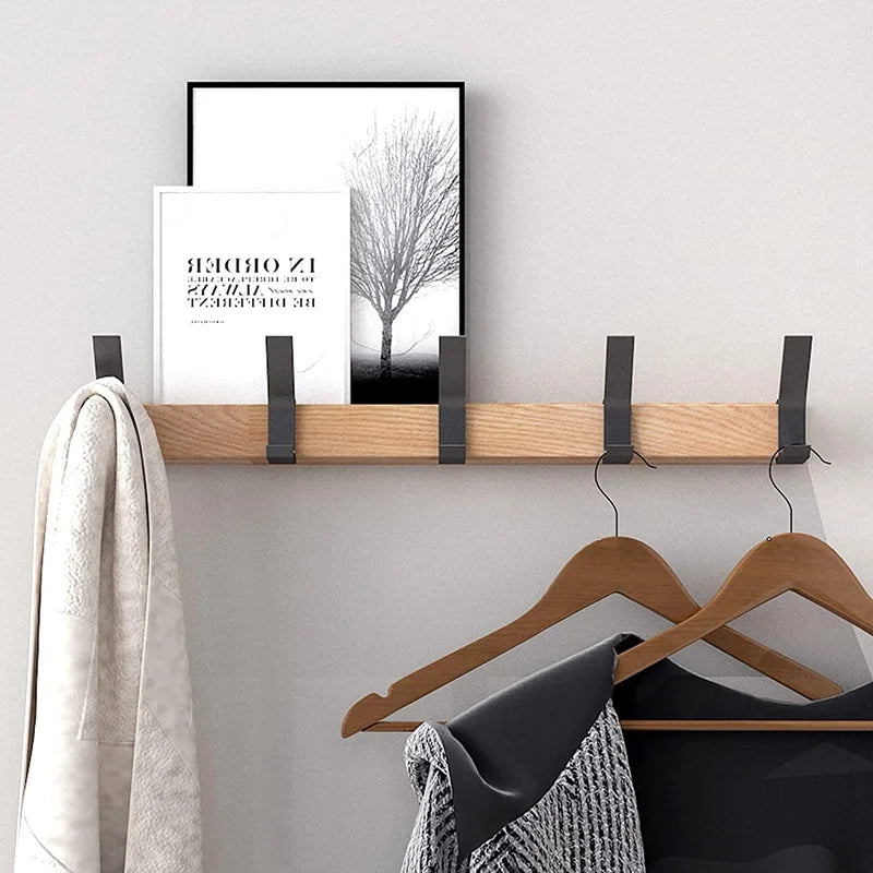 Kleiderhaken | Moderner Kleiderständer | Holzwand-Kleiderständer | NordHaken