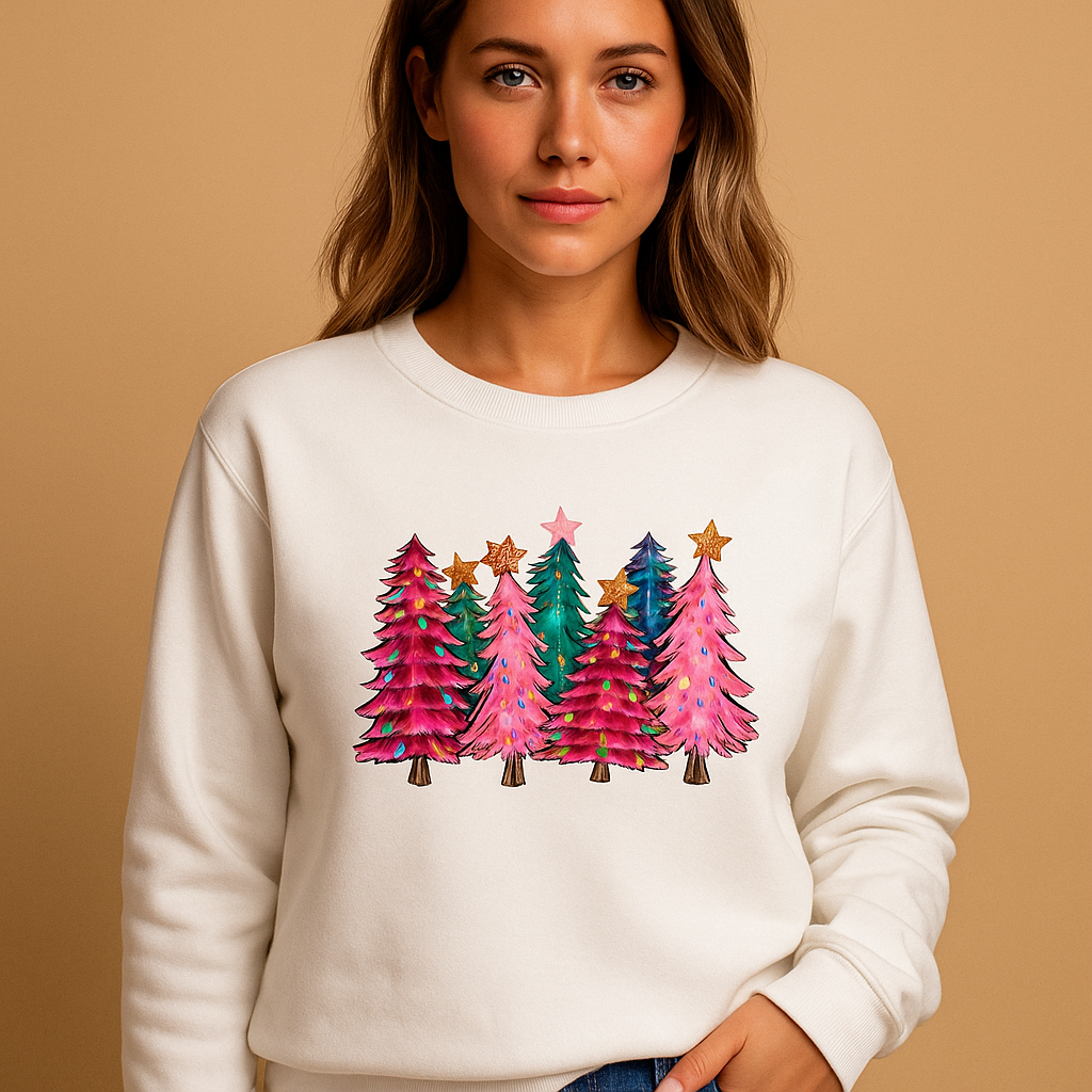Weihnachtspullover für Frauen mit festlichem Muster