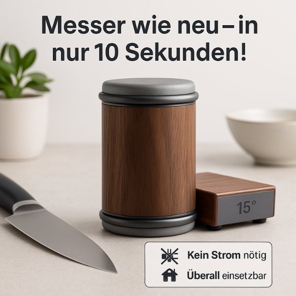 Messerschärfer | Einfaches Messerschärfen | Zwilling Messerblöcke | Wetzstein | BladePower
