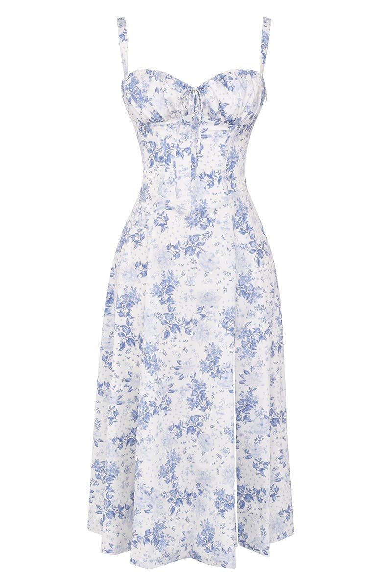 Korsett Midi Kleid für Frauen | Elegante Silhouette