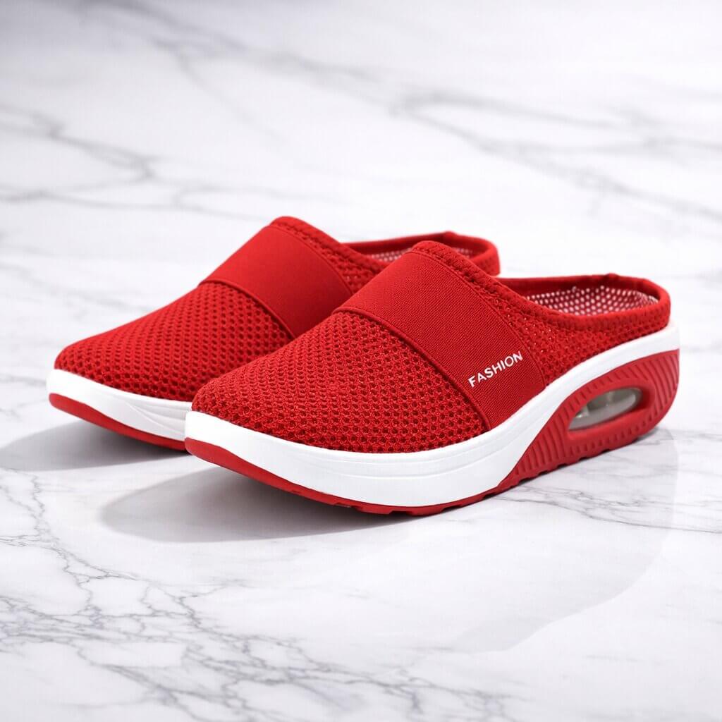 Orthopädische Hausschuhe zum Reinschlüpfen | Breite Diabetikerschuhe für Zuhause | Velori