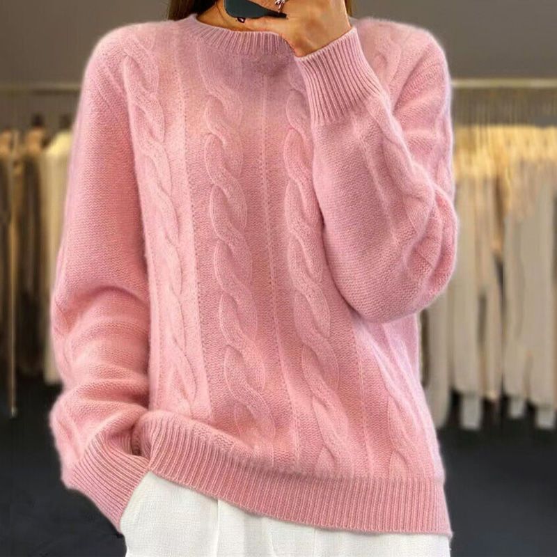 Strick-Winterpullover für Frauen – Wärme und Eleganz für die Saison