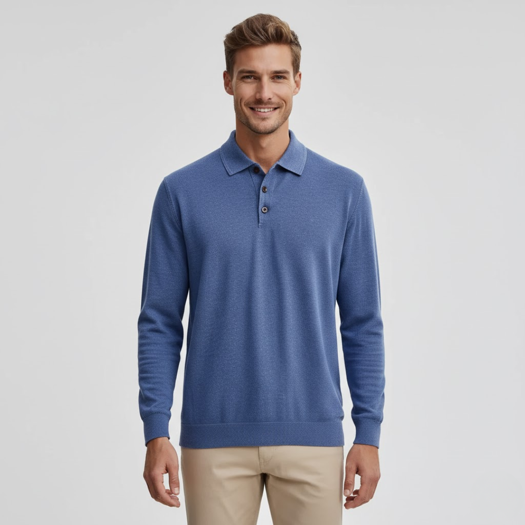 Kaschmir Poloshirt – Eleganz in Reinform