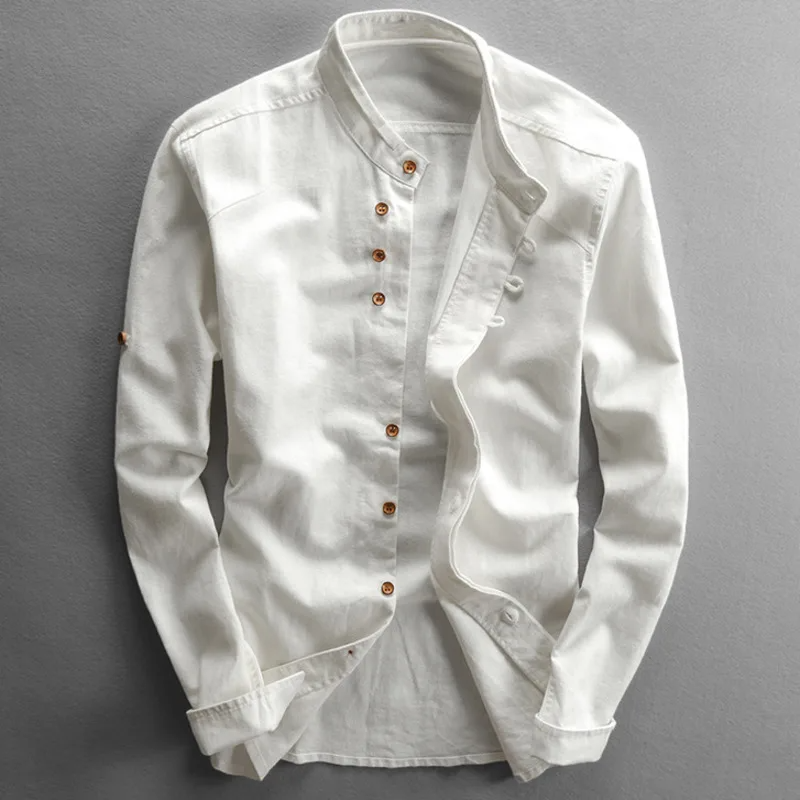 Ashford Leinen Button-Up