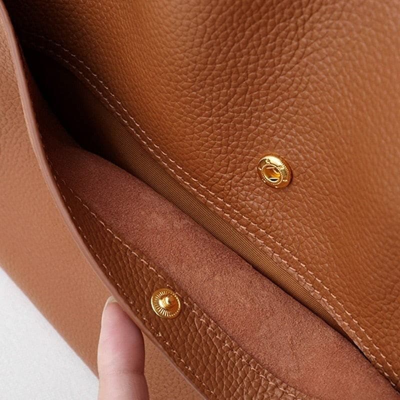 (50% Rabatt) Sarah™ Leder Tragetasche