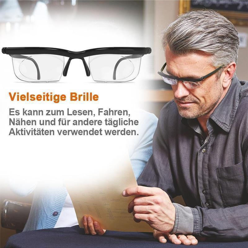 Fokus Verstellbare Brillen Lesebrillen Unisex