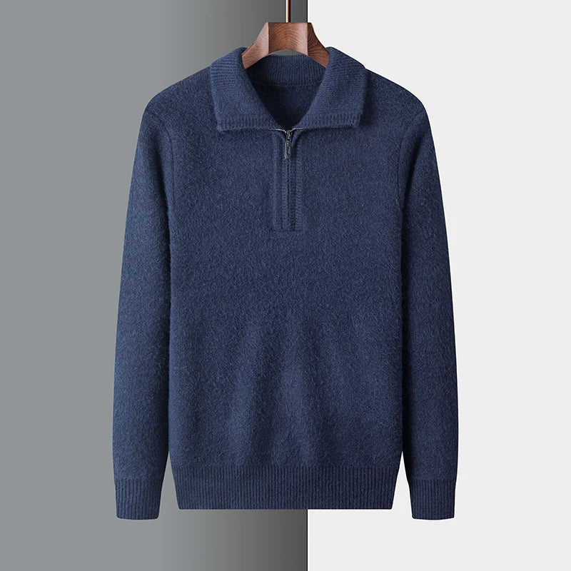 Highlands Classic Woll-Zip-Pullover