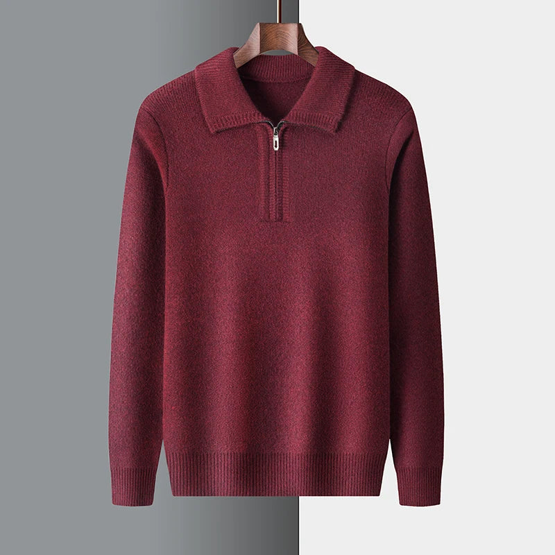 Highlands Classic Woll-Zip-Pullover