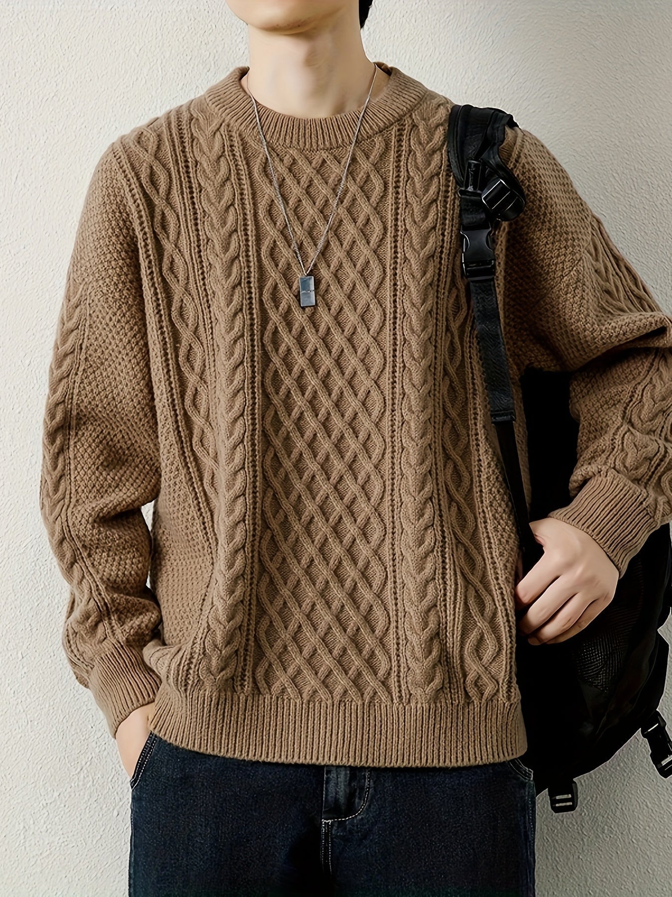 Hawthorne Kabelstrickpullover