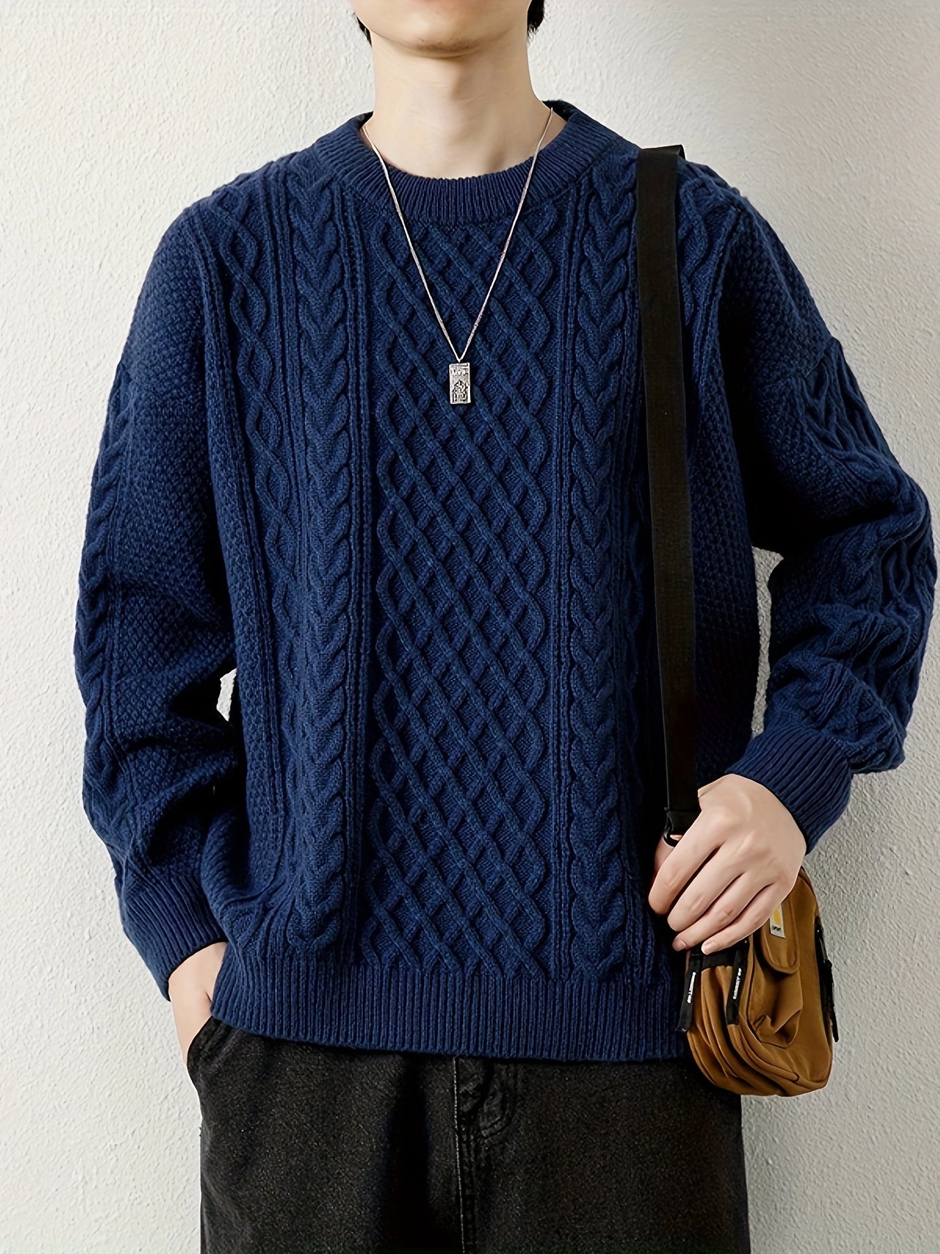 Hawthorne Kabelstrickpullover