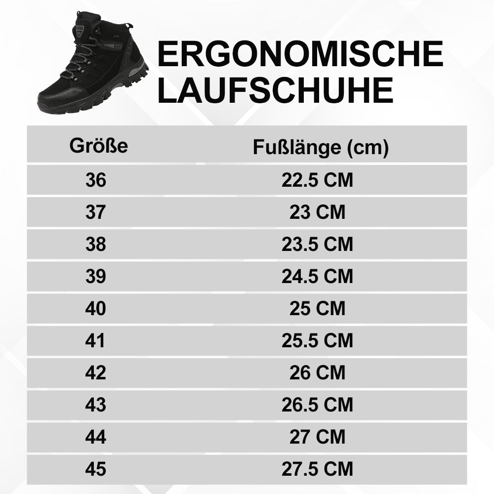 ErgoJump Pro - Ergonomische Rutschfeste Bequemlichkeit-Wanderschuhe