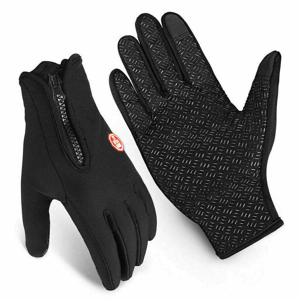 Heated Gloves Winter Thermal Waterproof Touchscreen Warm Grip