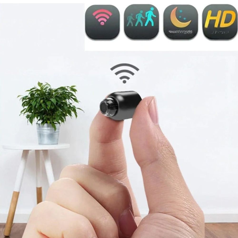 Mini-Überwachungskamera Wi-Fi Nachtsicht Bewegungserkennung