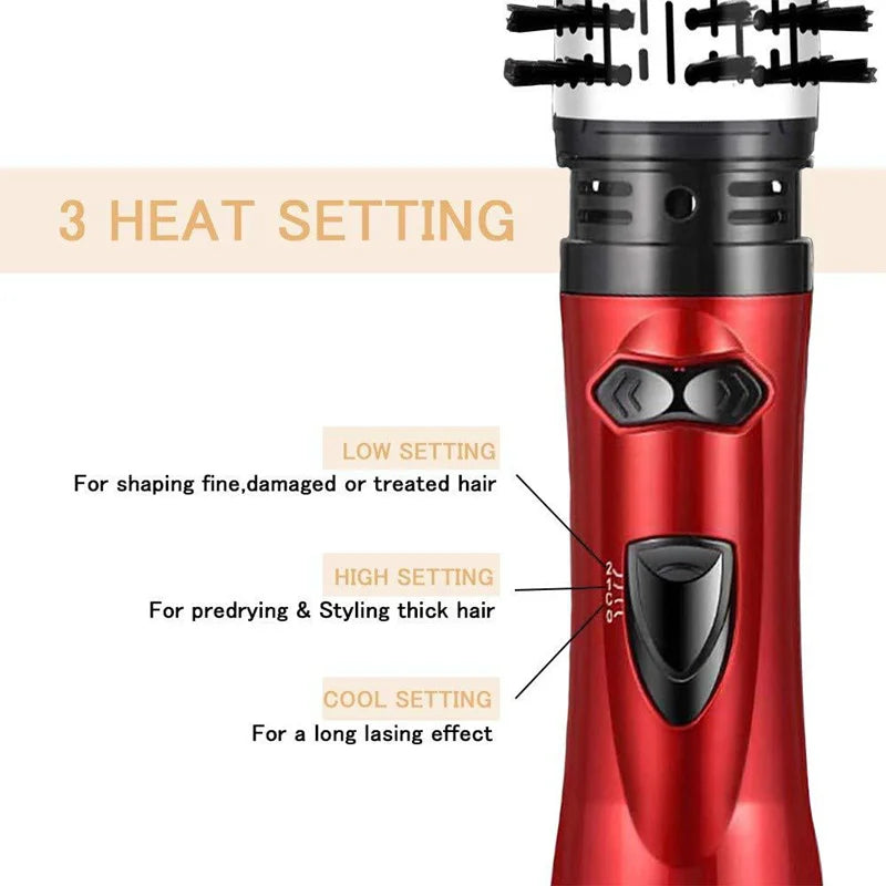 StilMeister™ 3-in-1 Rotierende Bürste, Styler & Haartrockner
