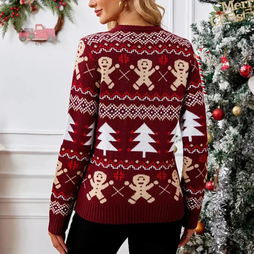 Weihnachtspullover für Frauen | Warm, Fröhlich und Voll Festlicher Stimmung