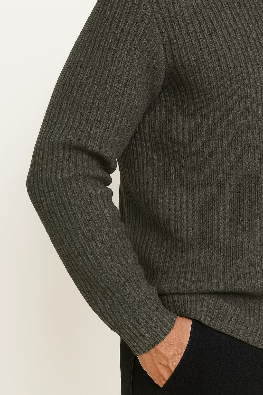 Herrenpullover | Halber Reißverschluss & Zeitloses Design