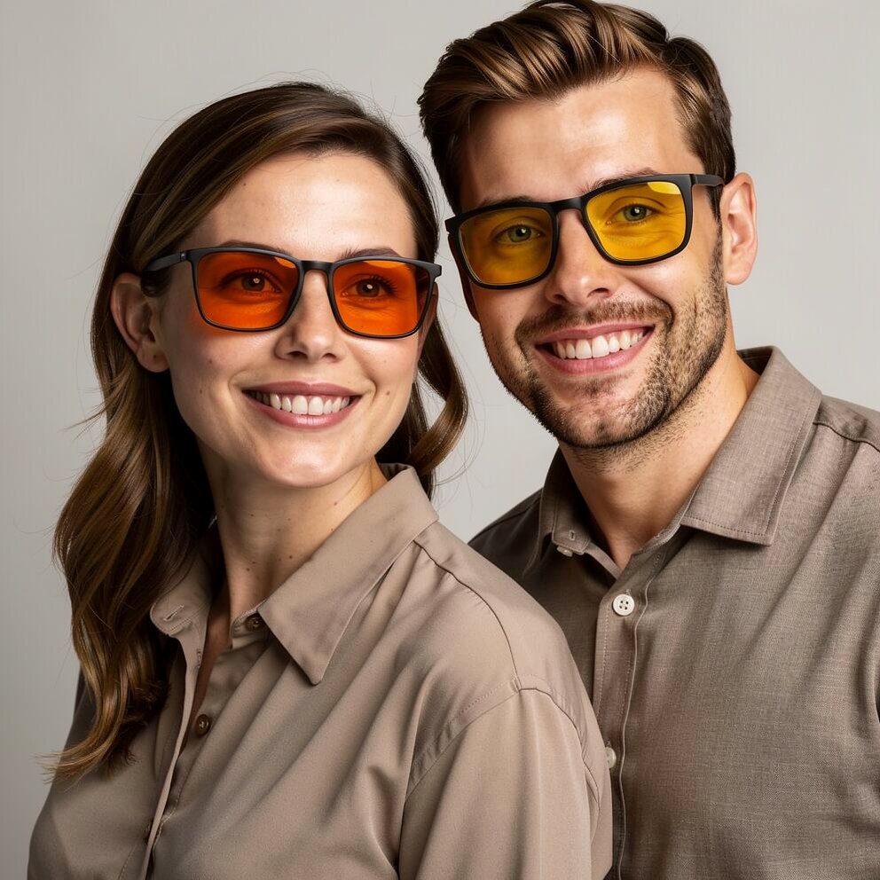 Blaulichtfilter-Brille | Bildschirmbrille | Computerbrille | BlueShield