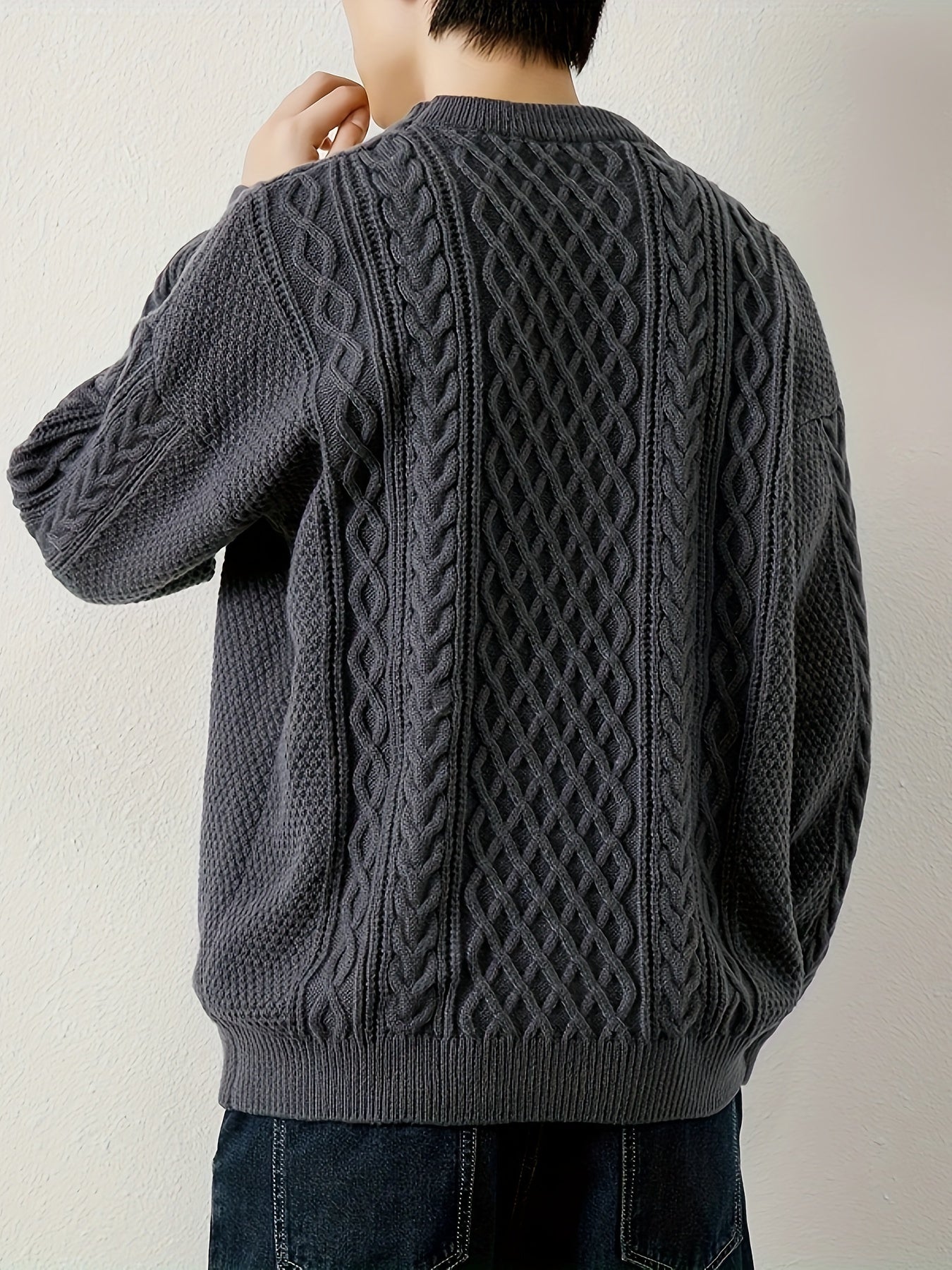 Hawthorne Kabelstrickpullover