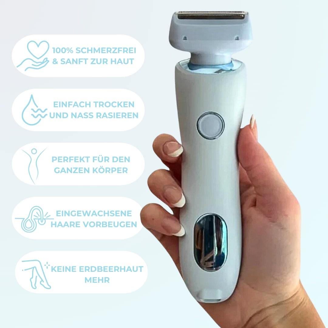 Intimrasierer für Frauen | Elektrischer Damenrasierer für intime Bereiche | Bikini-Trimmer | Femora
