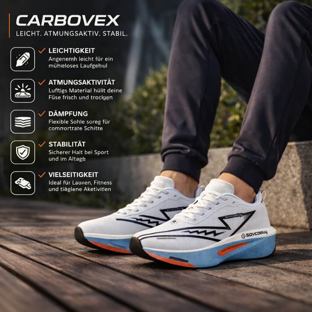 Herren Laufschuhe | Sportschuhe für Jogging & Alltag | Carbovex