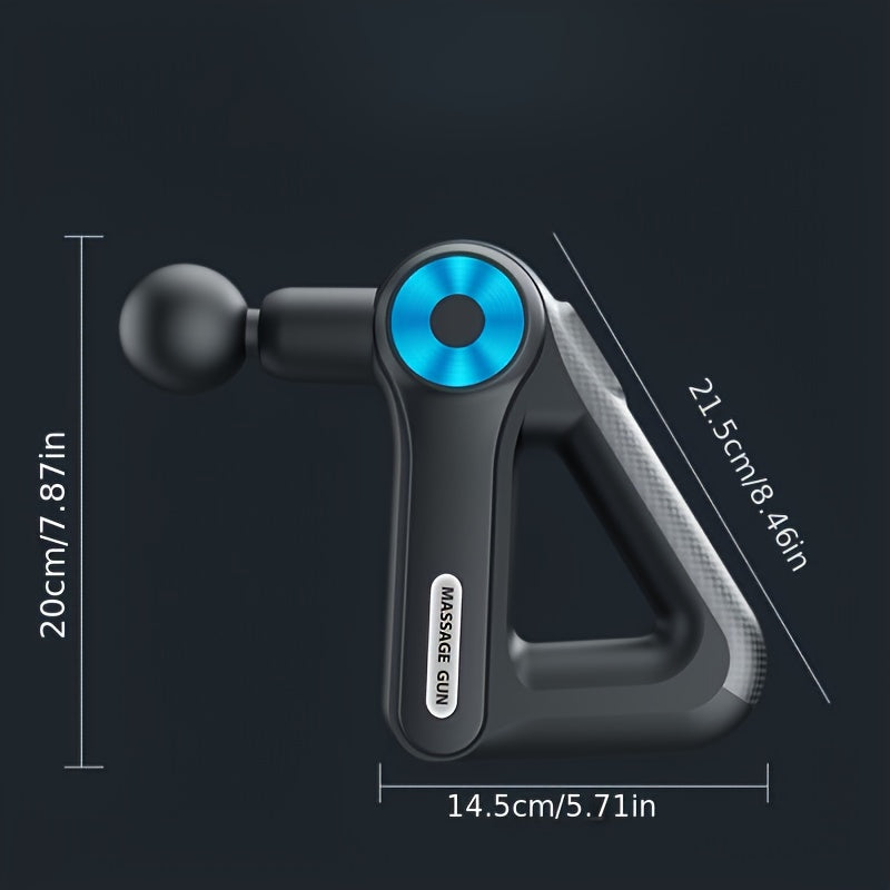 Massagepistole mit 9 Aufsätzen | Massager für Nacken, Rücken, Füße und mehr | Massagepistole | Pulsevia
