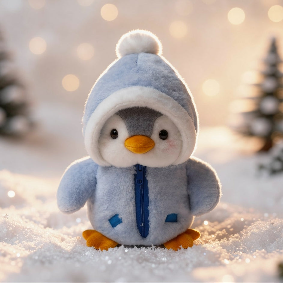 Pinguin Kuscheltier | Süßes Plüschtier für Kinder und Babys | KuschelPingu